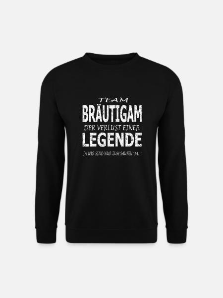 Männer Junggesellenabschied Team Bräutigam - Unisex Pullover - Schwarz