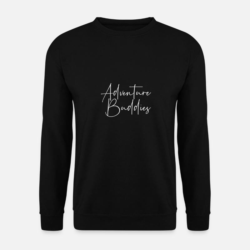 Adventure buddies - Unisex Sweatshirt - black