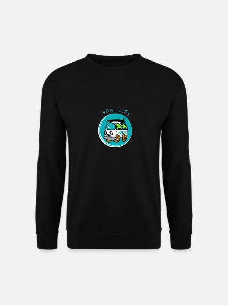 Van Leben - Unisex Pullover - Schwarz