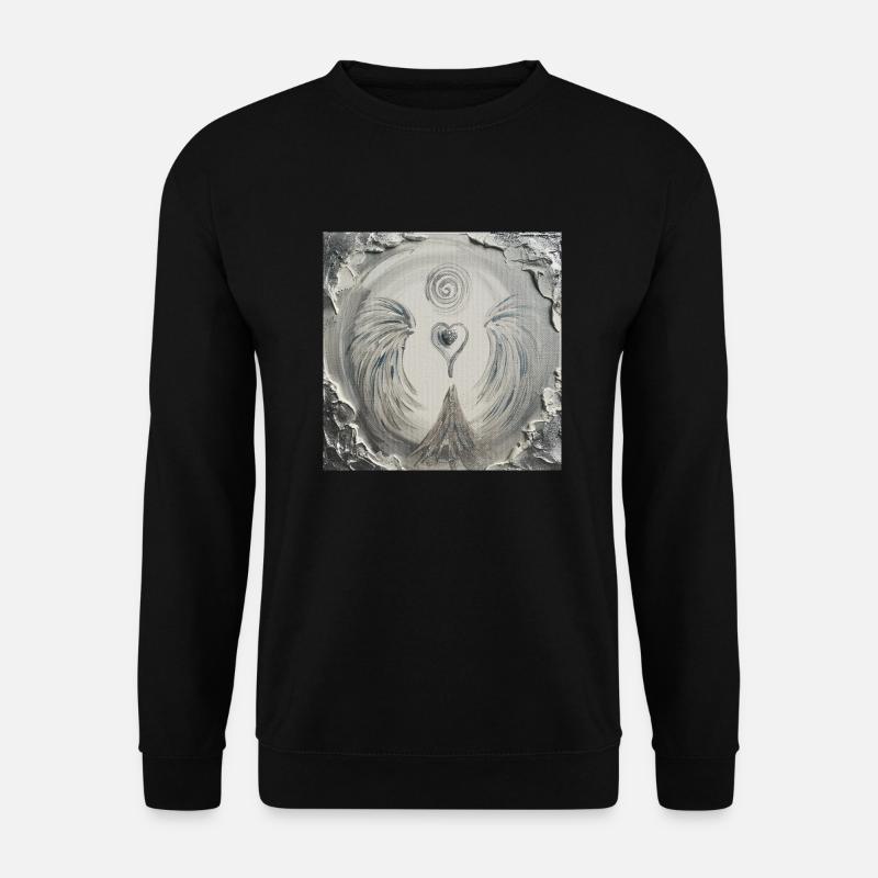Herzengel der Reinigung - Unisex Pullover - Schwarz