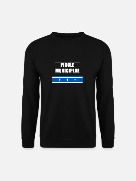 picole municipale - Sweat-shirt Unisexe - noir