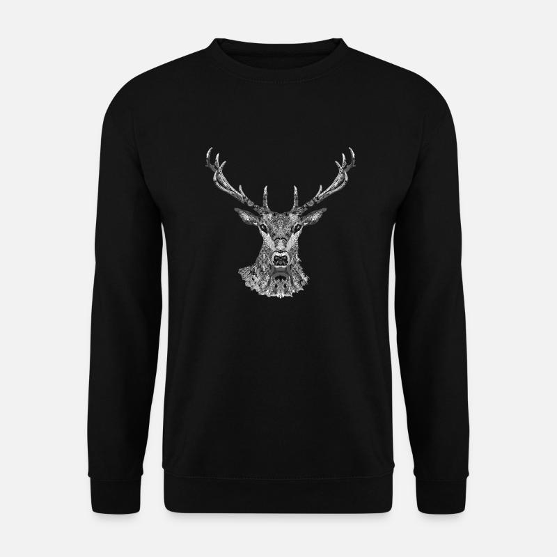 deer - Unisex Sweatshirt - black