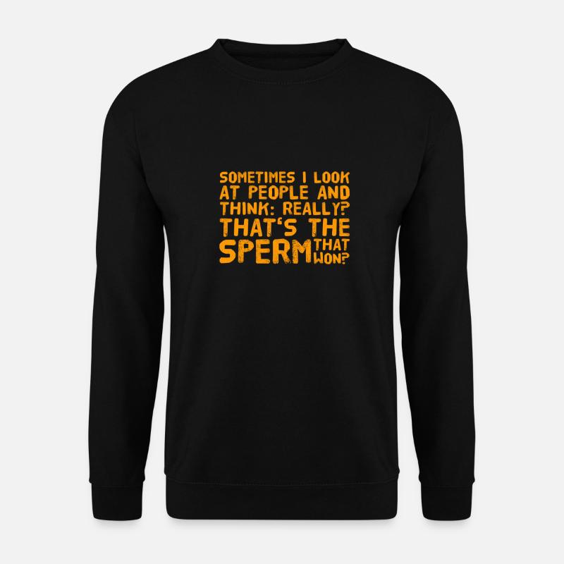 Idioten - Unisex Pullover - Schwarz