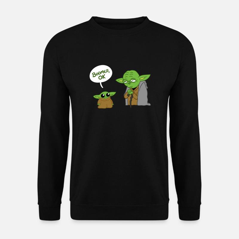 Boomer ok - Unisex Pullover - Schwarz