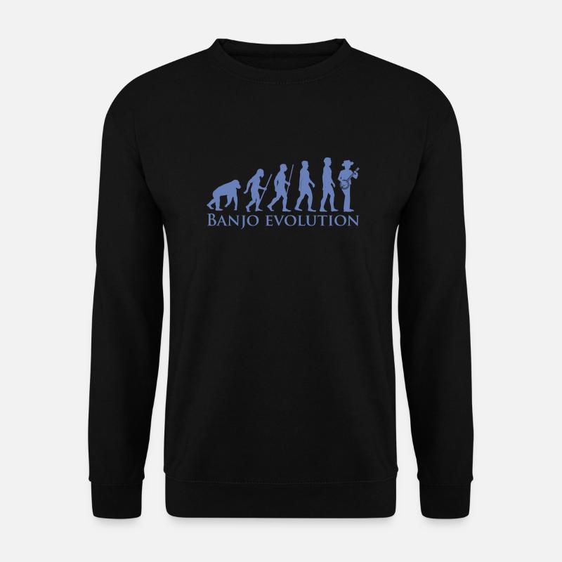 Banjo evolution - Unisex Sweatshirt - black