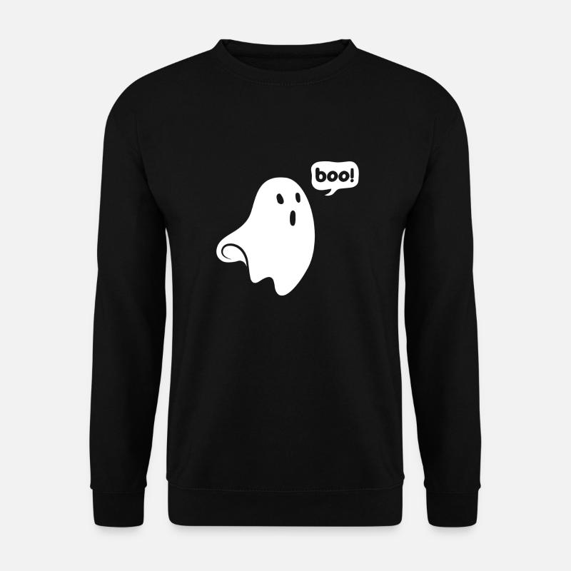 BOO GHOST - Unisex Sweatshirt - black