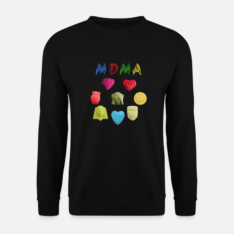 Mdma - Ecstasy - Unisex Sweatshirt - black