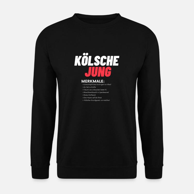 Kölsche Jung - Unisex Sweatshirt - black