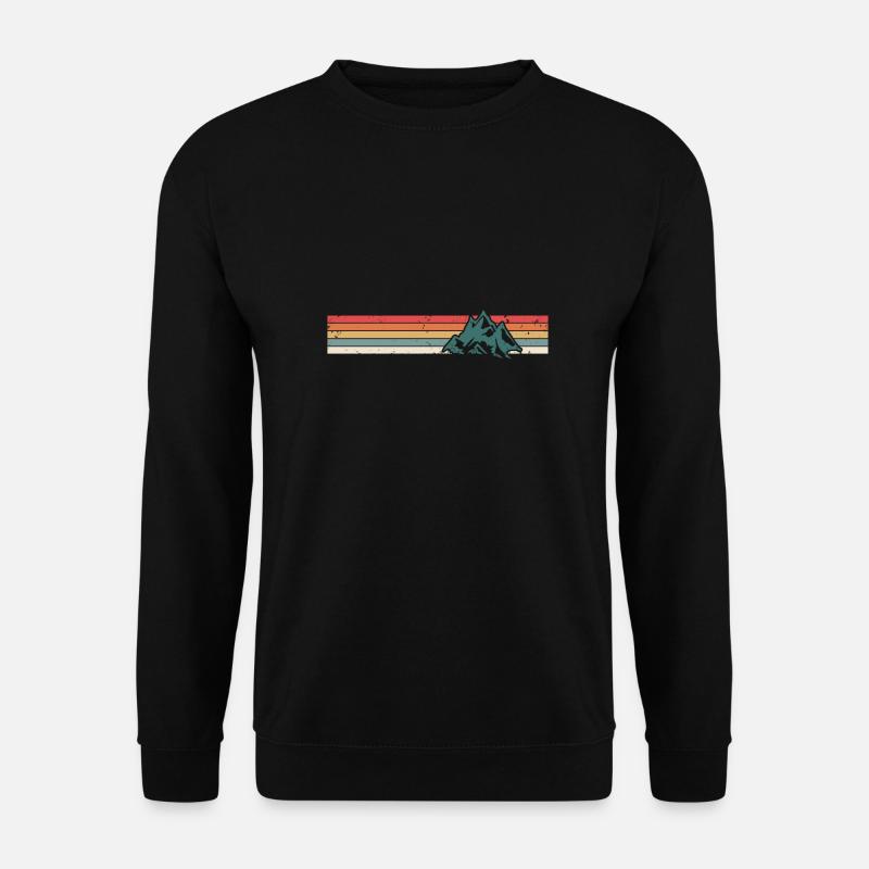 mountains - Unisex Sweatshirt - black