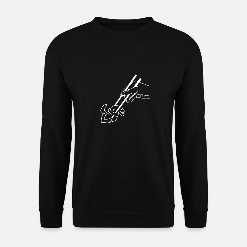 Rabbit Chopsticks - Unisex Sweatshirt - black