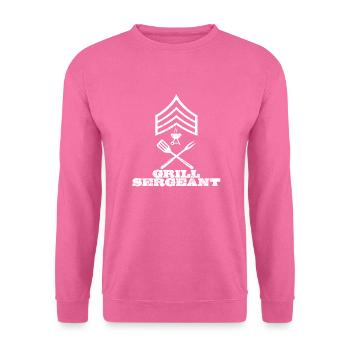 grill sergeant - Unisex Sweatshirt - pink - Front