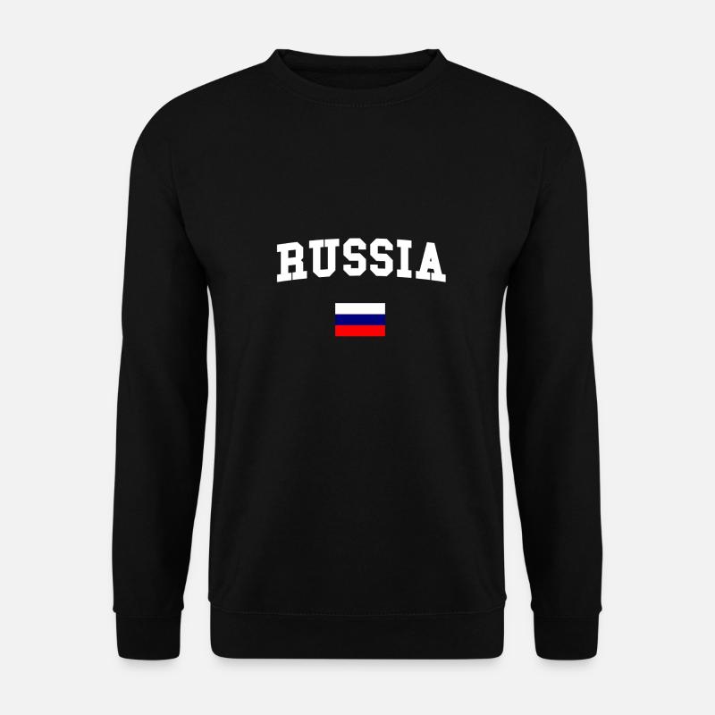 RUSSIE - Sweat-shirt Unisexe - noir