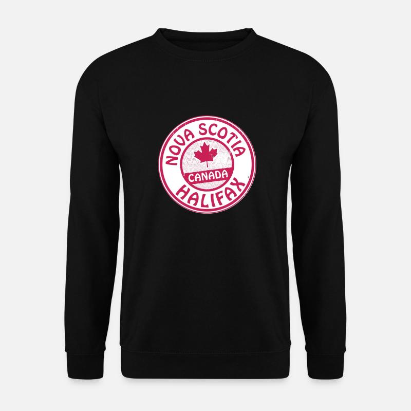 Nova Scotia Halifax - Unisex Pullover - Schwarz