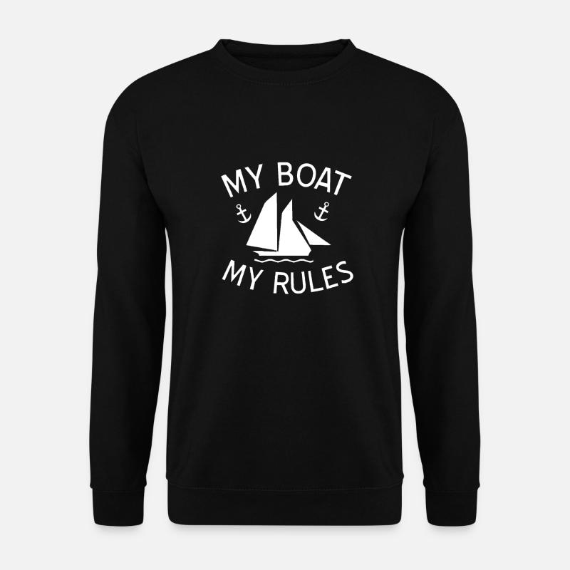 boat - Unisex Sweatshirt - black