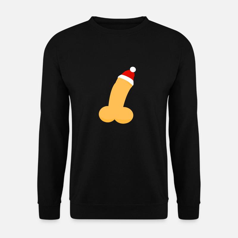 Penis Weihnachten - Unisex Pullover - Schwarz