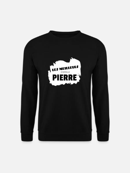 Pierre - Sweat-shirt Unisexe - noir