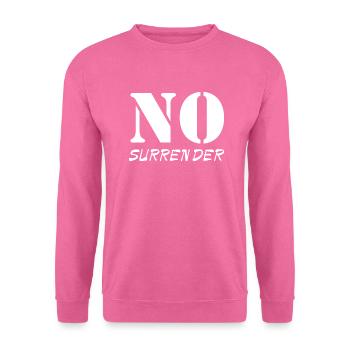 Pas de capitulation - Sweat-shirt Unisexe - rose - Devant