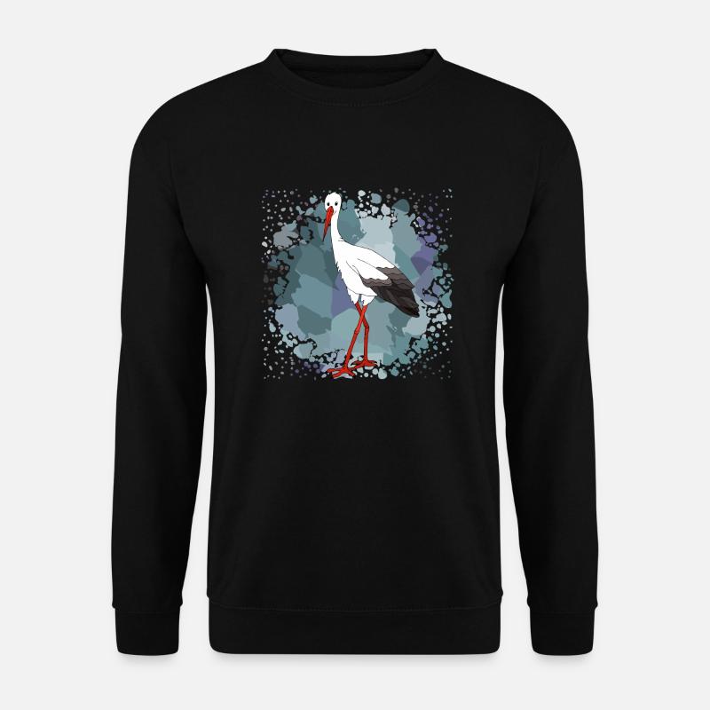 Stork - Unisex Sweatshirt - black