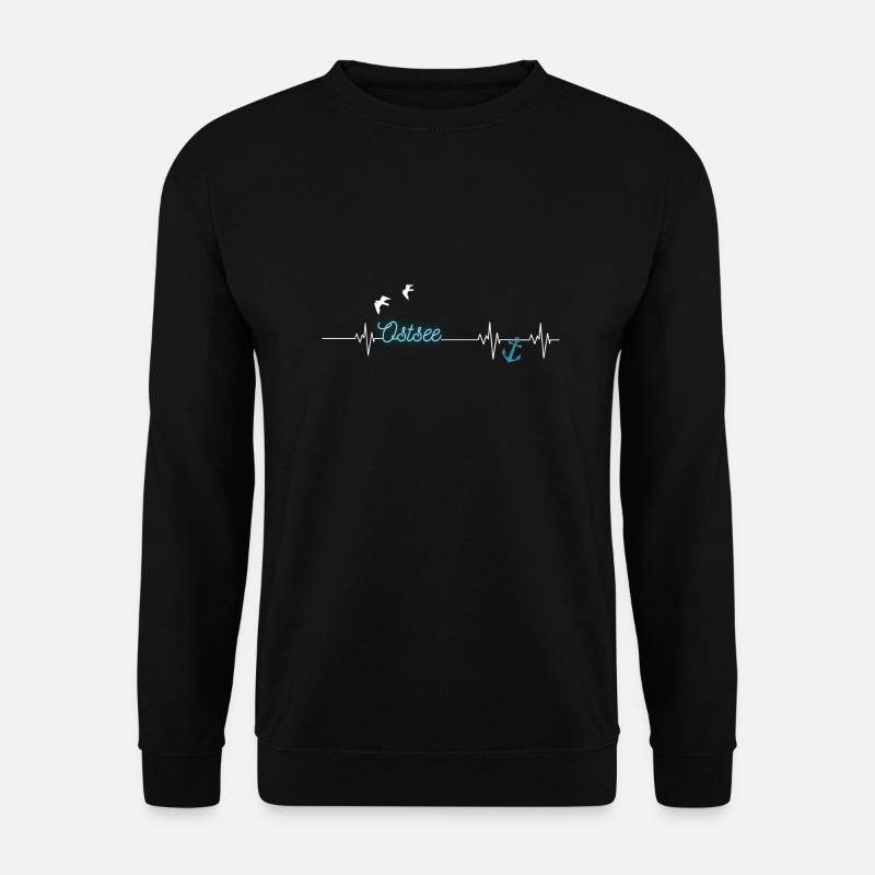 Ostsee Anker - Unisex Pullover - Schwarz