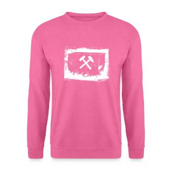 Eine Lore für den Bergbau - Unisex Pullover - Pink - Vorne