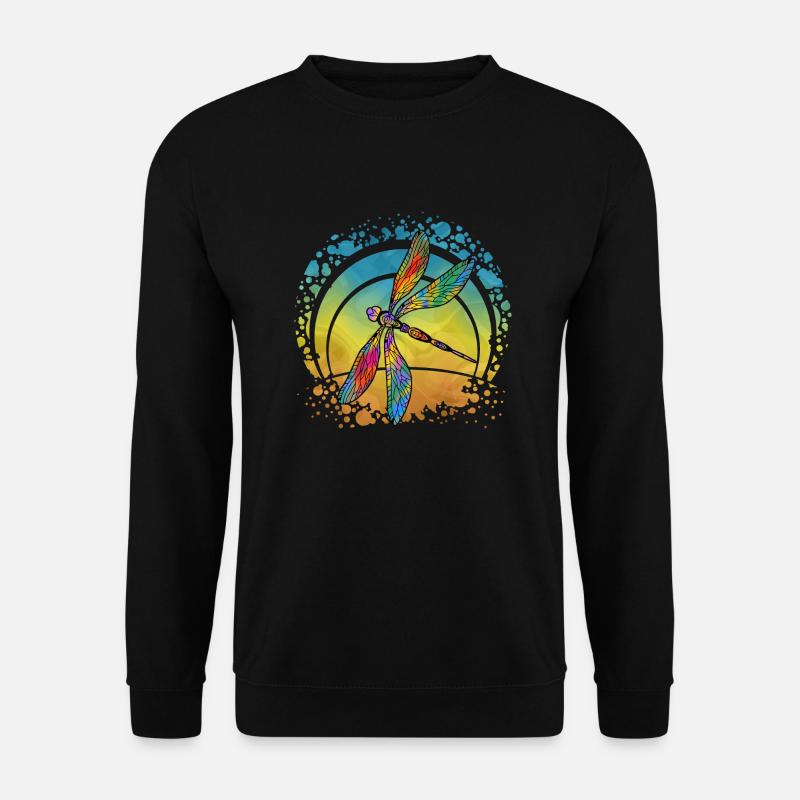 Libelle - Unisex Pullover - Schwarz