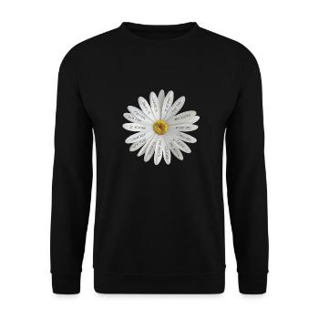 Liebe, Liebe, Liebe - Unisex Pullover - Schwarz - Vorne - Alina (178cm) & Michal (187cm)