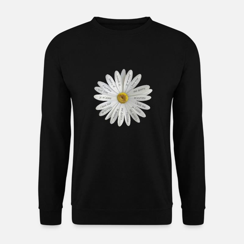 Liebe, Liebe, Liebe - Unisex Pullover - Schwarz