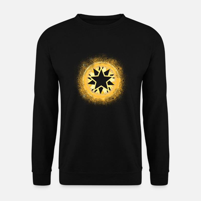 Stern - Unisex Pullover - Schwarz