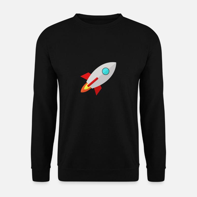 Rakete - Unisex Pullover - Schwarz