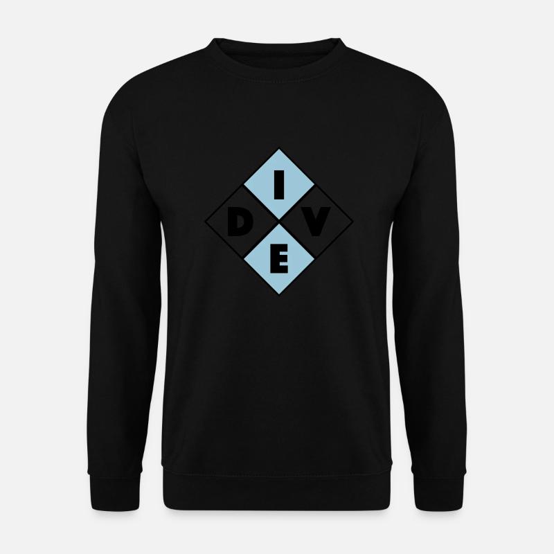 Dive - Unisex Pullover - Schwarz