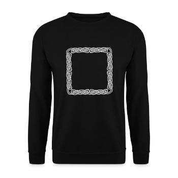 Celtique36 blanc - Sweat-shirt Unisexe - noir - Devant - Alina (178cm) & Michal (187cm)