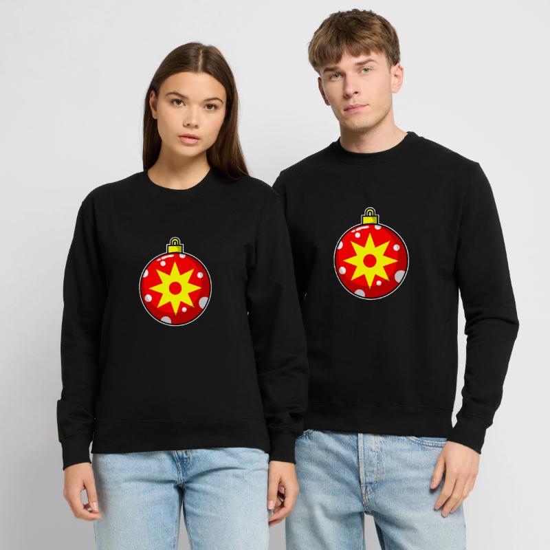 Weihnachtskugel Unisex Pullover