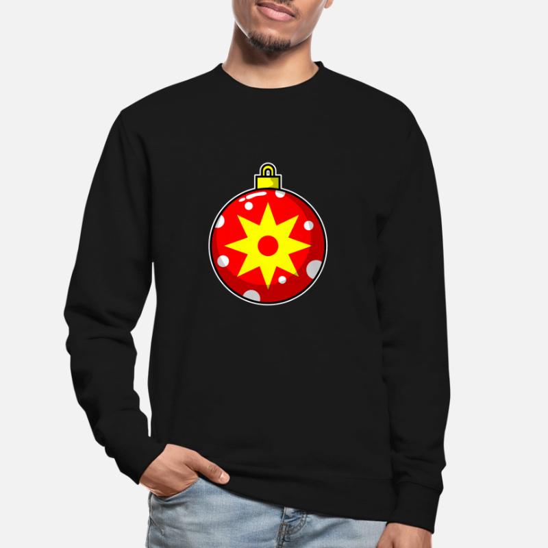 Weihnachtskugel Unisex Pullover