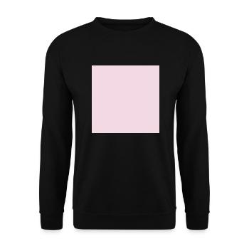 Pink, pink, dark pink (also customizable) - Unisex Sweatshirt - black - Front - Alina (178cm) & Michal (187cm)