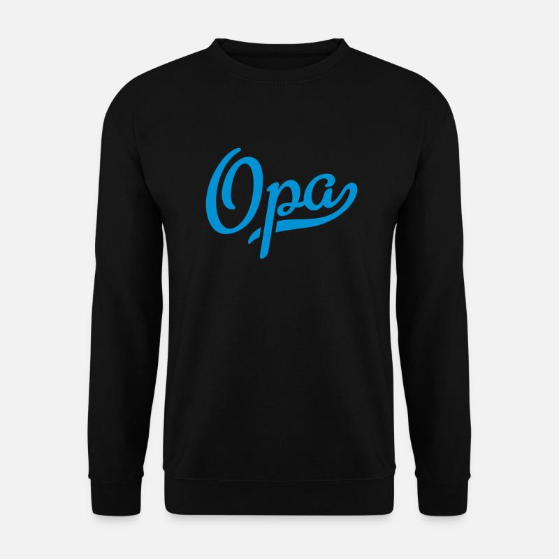 opa - Unisex Pullover - Schwarz