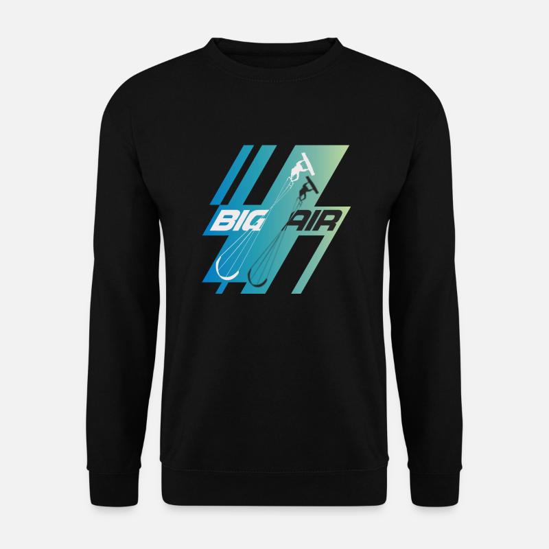 Big Air Kitesurfing - Unisex Pullover - Schwarz