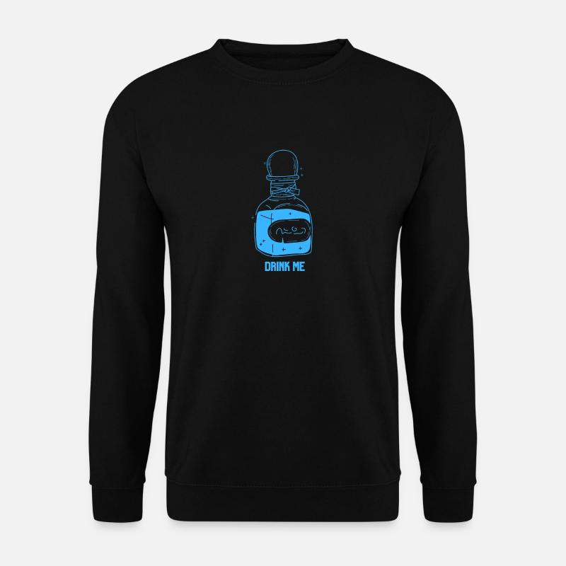 Drink Me Potion - Unisex Sweatshirt - black