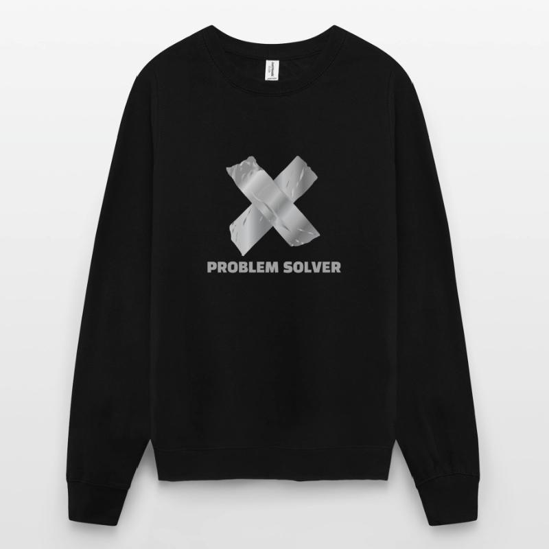 Duck Tape Problem Solver Funny Gift Idea Unisex Sweatshirt