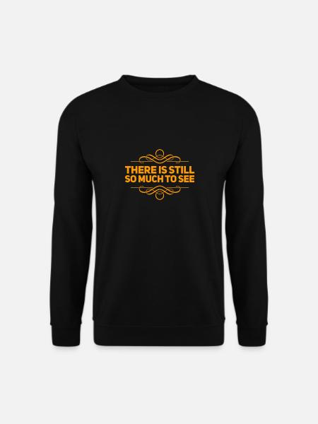ich will reisen - Unisex Pullover - Schwarz