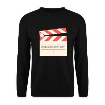 Film - Cinéma - Sweat-shirt Unisexe - noir - Devant - Alina (178cm) & Michal (187cm)