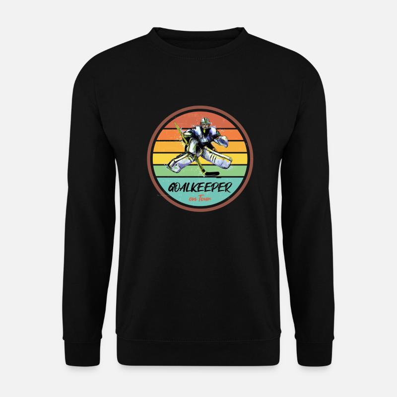 Goalkeeper on tour - Sweat-shirt Unisexe - noir