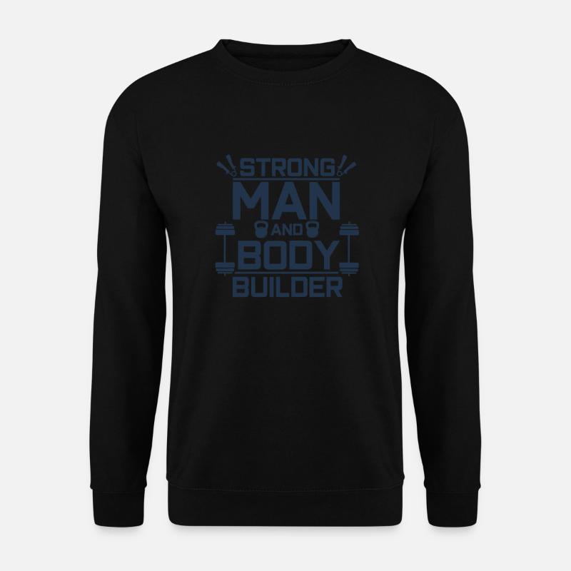Bodybuilder - Unisex Pullover - Schwarz