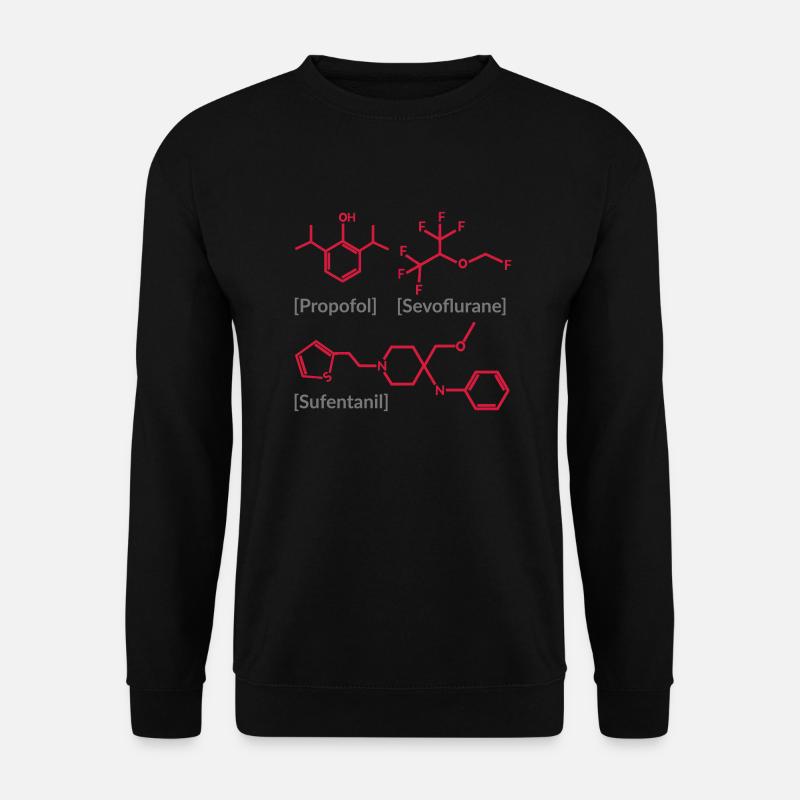 Anaesthesia - Unisex Pullover - Schwarz