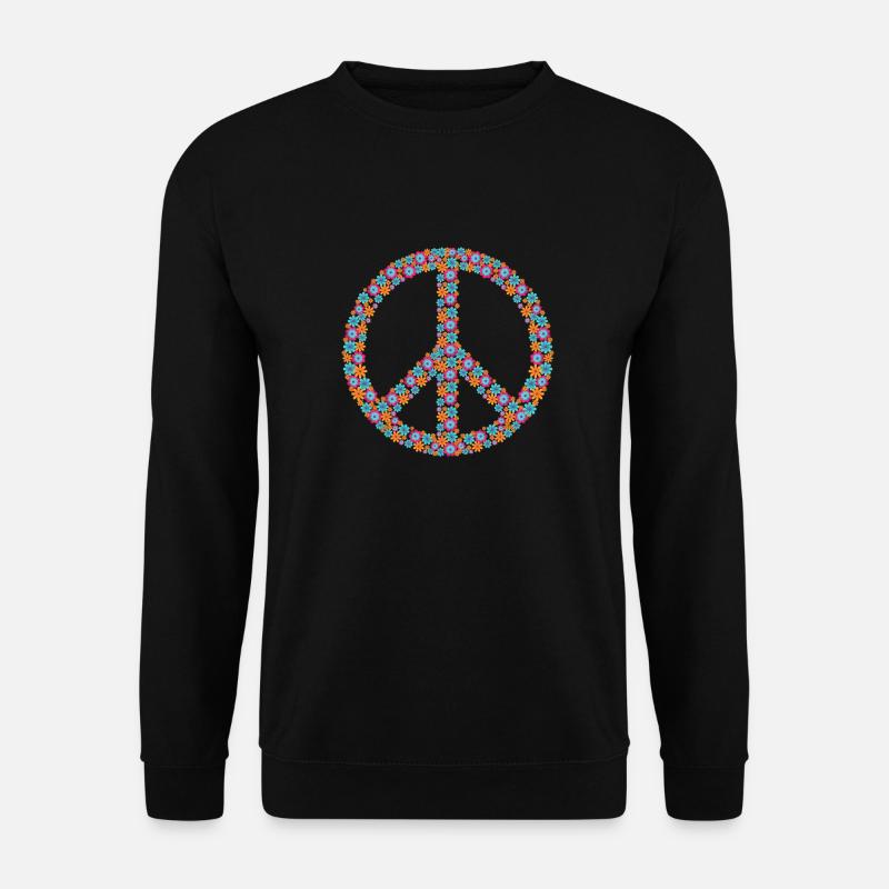 Peace - Unisex Sweatshirt - black