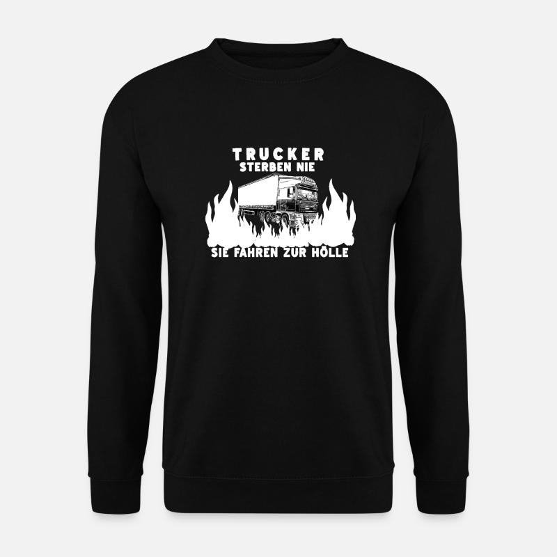 Trucker - Unisex Pullover - Schwarz