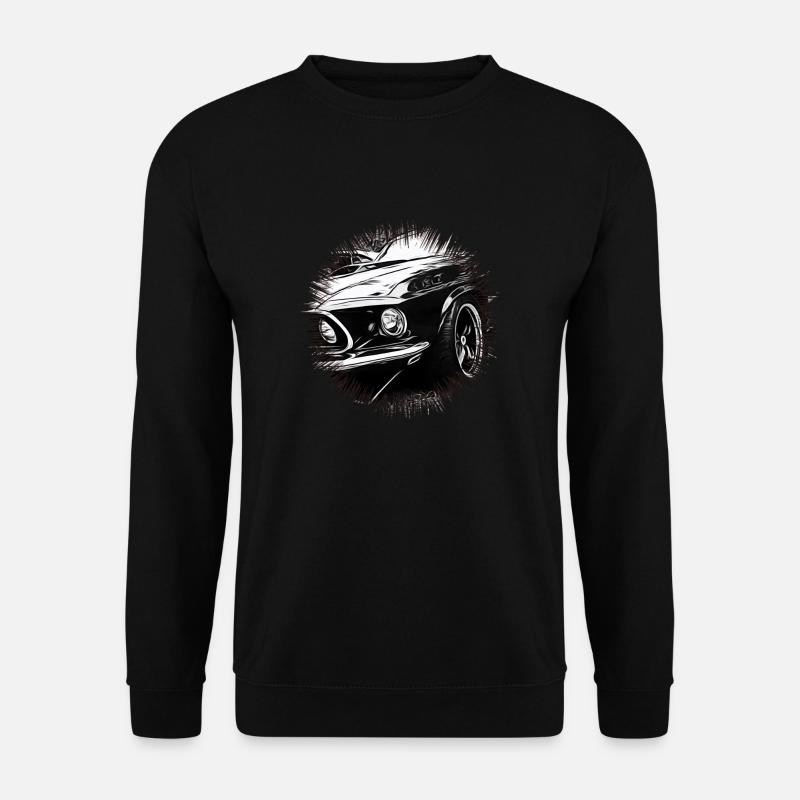 Auto - Unisex Pullover - Schwarz