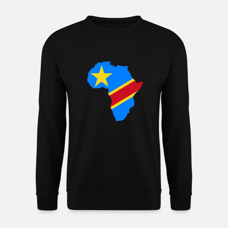Congo DRC - Unisex Sweatshirt - black