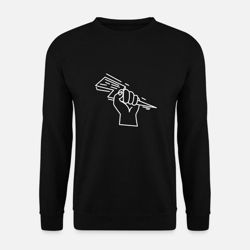 Hand Lightning - Unisex Sweatshirt - black