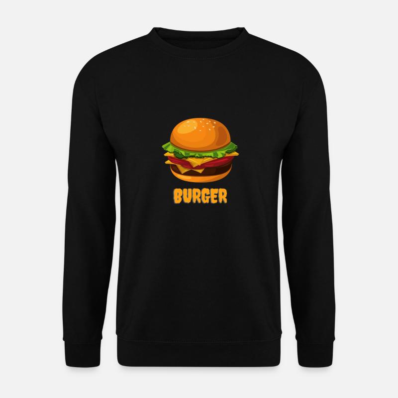 burger - Unisex Sweatshirt - black
