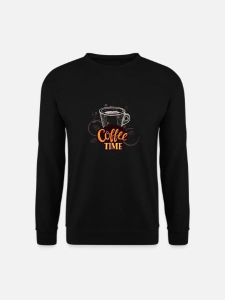 coffee time - Unisex Sweatshirt - black